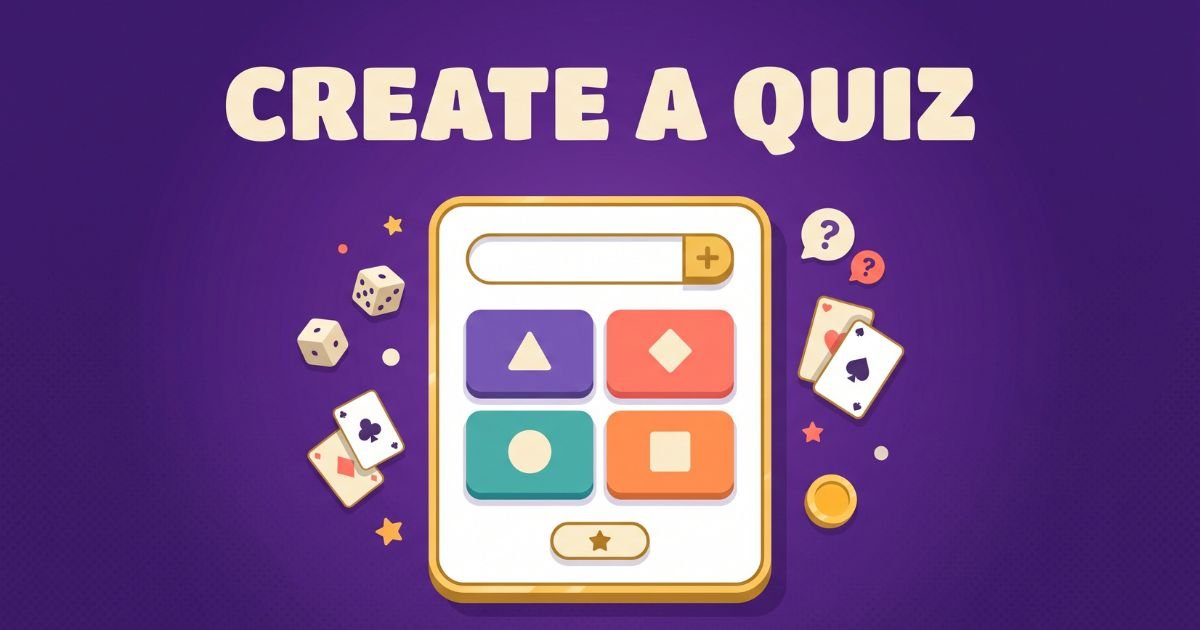 Creating a quiz on Wayground with a question card and answer options