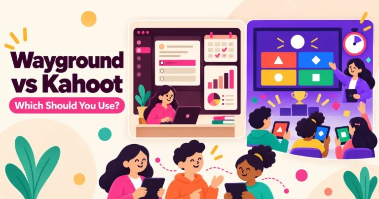 Wayground vs Kahoot comparison for classroom quiz games