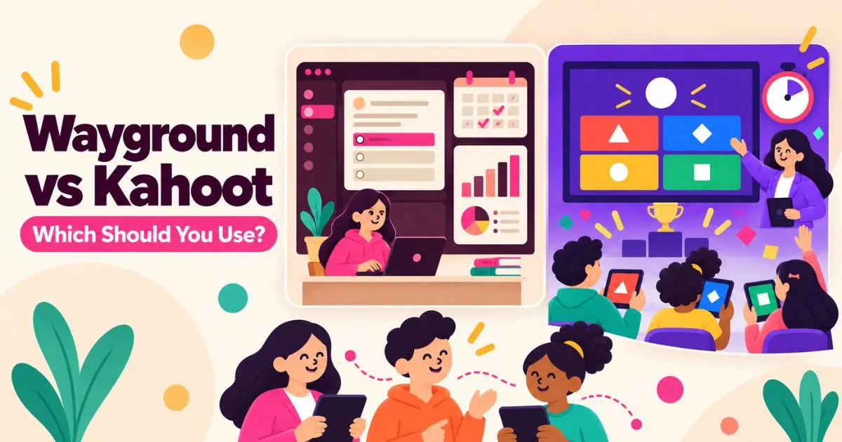 Wayground vs Kahoot comparison for classroom quiz games