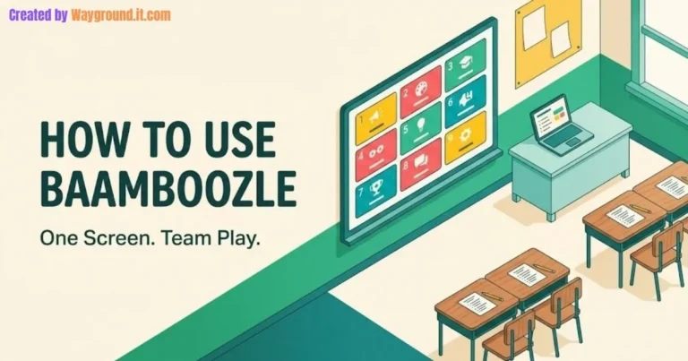 How to Use Baamboozle With One Classroom Screen